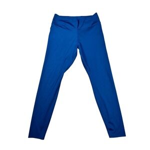 Nike Dri-FIT Women XL Blue High Waisted Athletic Leggings Yoga Pants Tights